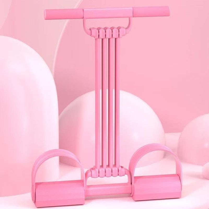 Transform Your Fitness Routine with the Multifunction Tension Rope - 8-Tube Elastic Yoga Pedal Puller for Full-Body Workouts at Home!