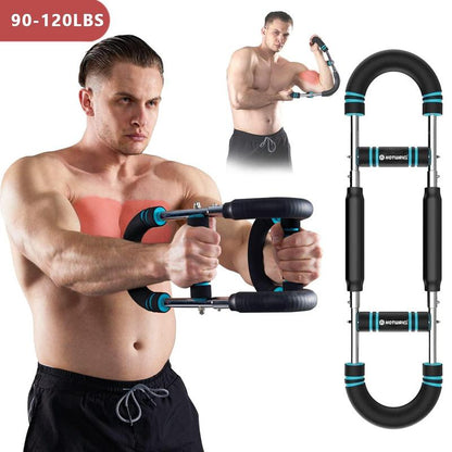 Transform Your Workout with the HOTWAVE Adjustable Arm Trainer - Ultimate Chest and Shoulder Muscle Builder for Home Fitness
