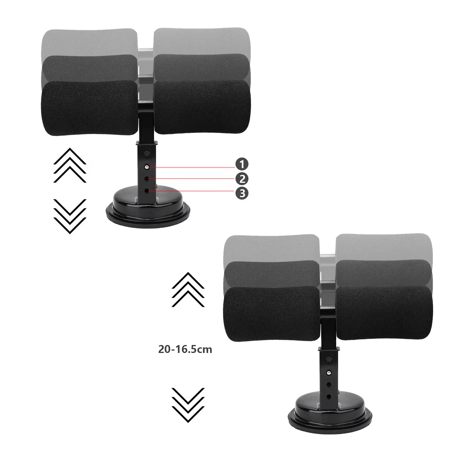 Transform Your Core with the Suction Cup Sit-Up Assist Device - Ultimate Ab Workout Trainer for Home Gym