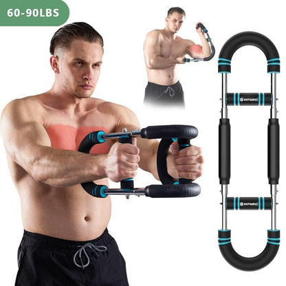 Transform Your Workout with the HOTWAVE Adjustable Arm Trainer - Ultimate Chest and Shoulder Muscle Builder for Home Fitness
