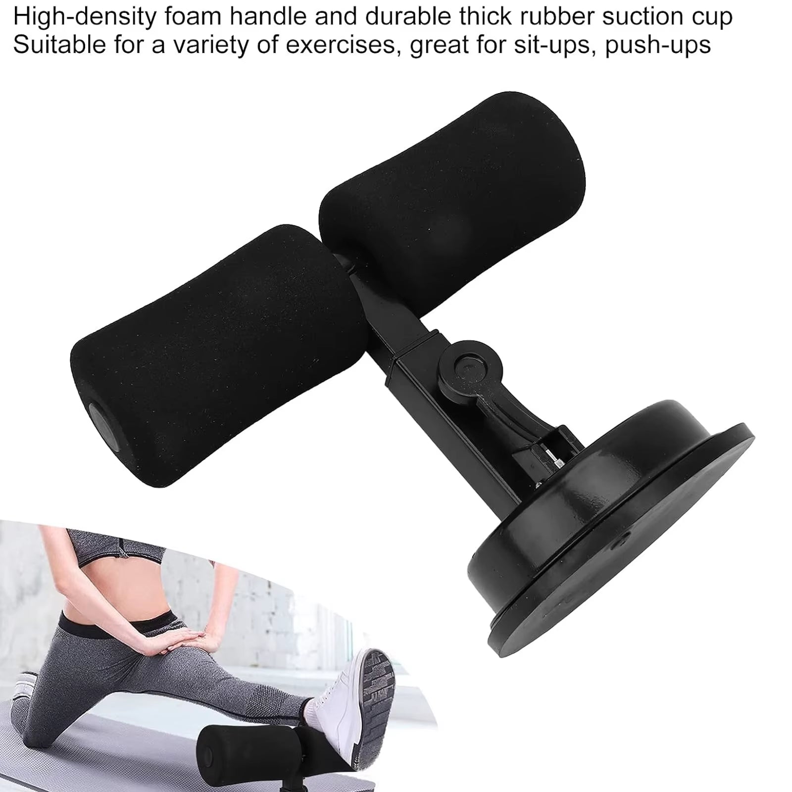 Transform Your Core with the Suction Cup Sit-Up Assist Device - Ultimate Ab Workout Trainer for Home Gym