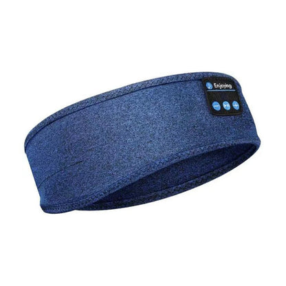 Experience Ultimate Comfort with Bluetooth-Compatible Sports Sleeping Headband - Wireless Headphones & Eye Mask Combination