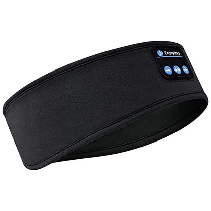 Experience Ultimate Comfort with Bluetooth-Compatible Sports Sleeping Headband - Wireless Headphones & Eye Mask Combination